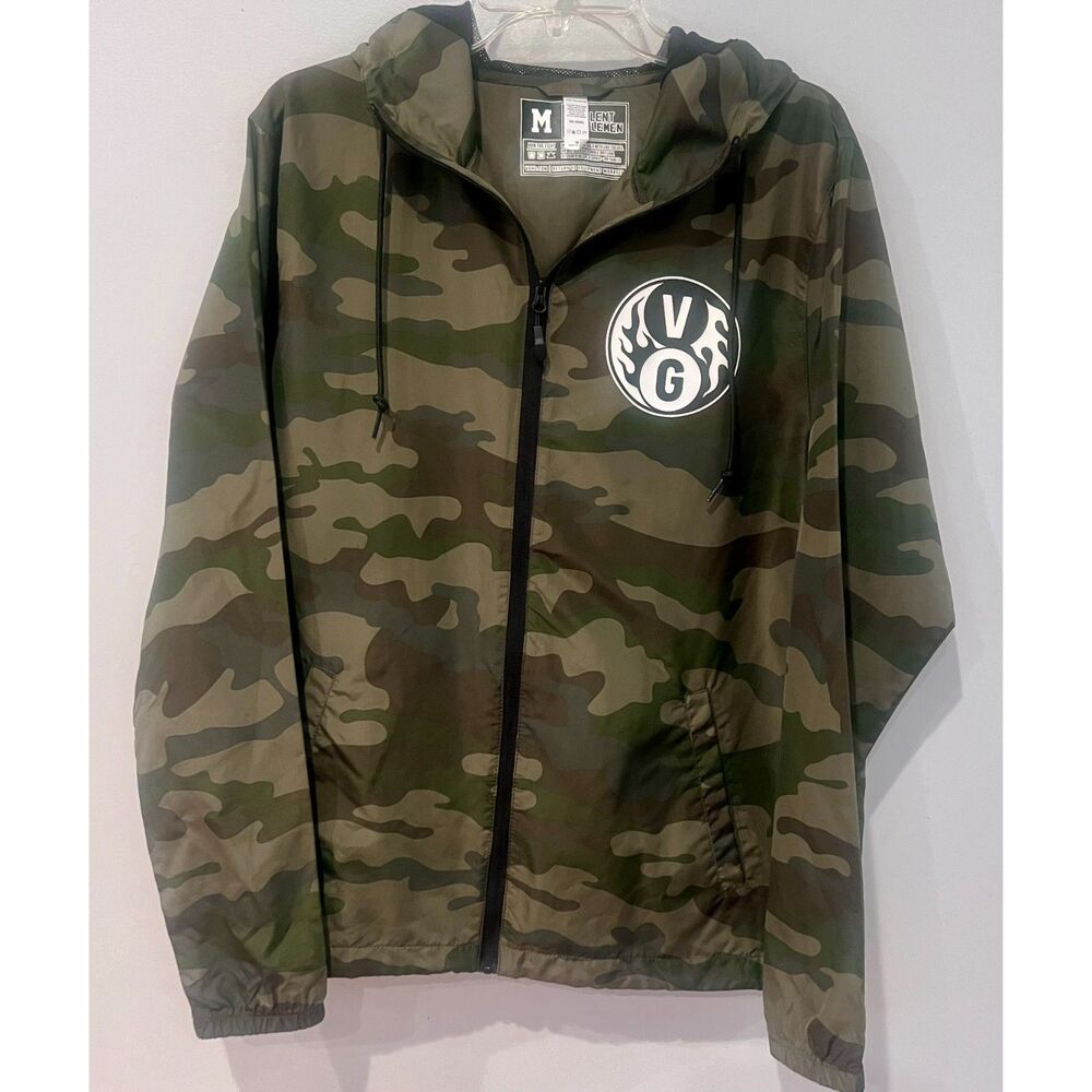 Violent Gentlemen Hockey Club (VGHC) Camo Windbreaker - Size Medium